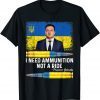 Volodymyr Zelensky President I Stand With Ukraine Ukrainia Free Ukraine Shirt