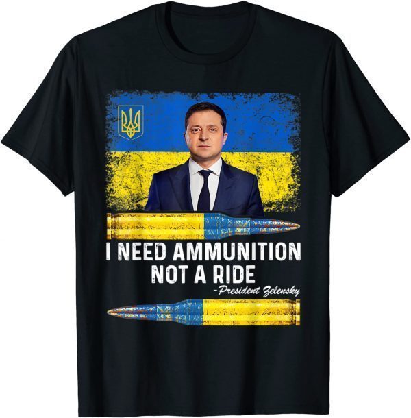 Volodymyr Zelensky President I Stand With Ukraine Ukrainia Free Ukraine Shirt