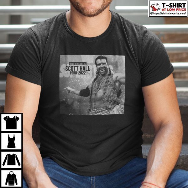 WWE Remembers Scott Hall 1958-2022 Classic Shirt