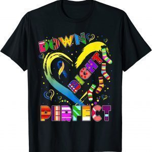 World Down Syndrome Blue Ribbon Rock Your Sock T21 Awareness 2022 Shirt