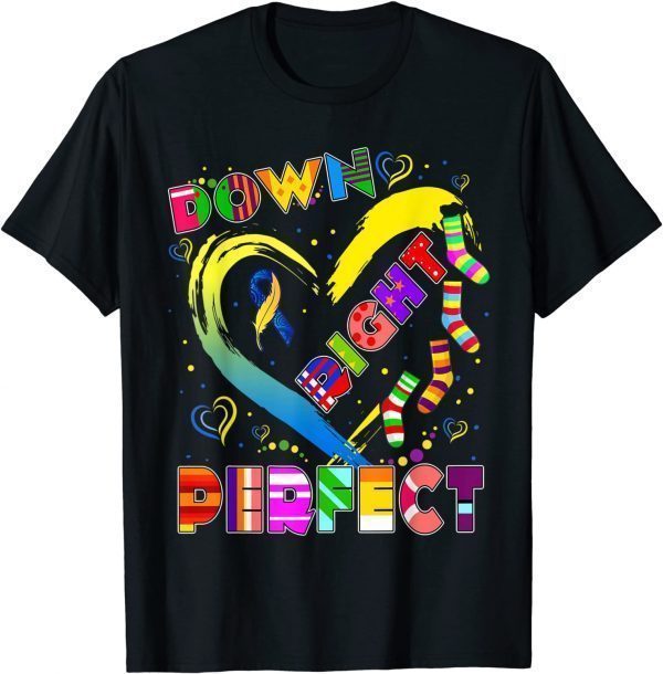 World Down Syndrome Blue Ribbon Rock Your Sock T21 Awareness 2022 Shirt