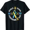World Down Syndrome Day Awareness Socks Down Right Good Classic Shirt