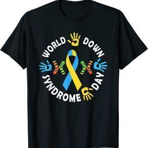 World Down Syndrome Day Awareness Socks Down Right Good Classic Shirt