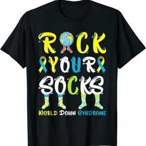 World Down Syndrome Day Rock Your Socks Awarenes 2022 Shirt
