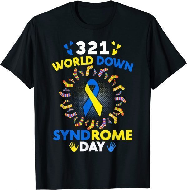 World Down Syndrome Day Socks March 21st Classic Shirt