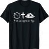 A Lot Can Happen In 3 Days Easter Day Jesus-Cross Christian T-Shirt