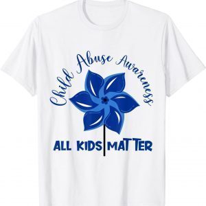 All Kids Matter Child Abuse Awareness Pinwheel Classic Shirt