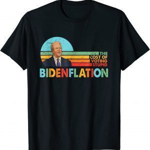 Anti Biden, Bidenflation The Cost Of Voting Stupid Vintage Classic T-Shirt