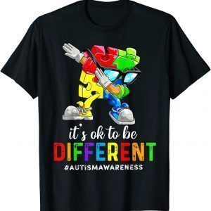 Autism Awareness Acceptance Women Kid Its Ok To Be Different Classic Shirt