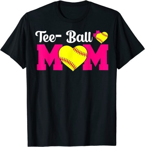 Ball Mom Tee Teeball Mom Baseball Coach Mother's Day 2022 Shirt