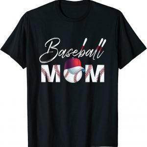 Baseball Mom Mother Day Messy Bun Apparel Bleached Mom 2022 Shirt