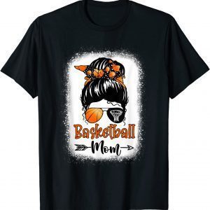 Basketball Mom Leopard Ball Mom Mother's Day 2022 Shirt