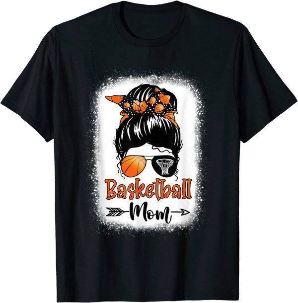 Basketball Mom Leopard Ball Mom Mother's Day 2022 Shirt