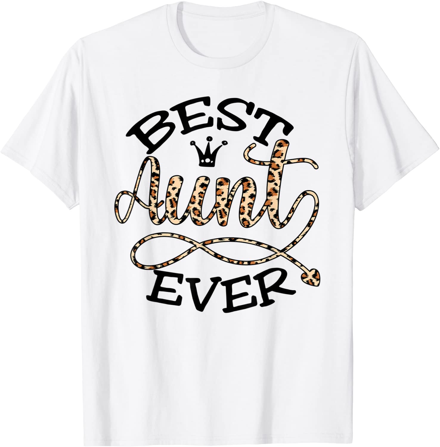 Best Aunt Ever Leopard Decor Aunt 2022 Shirt Best Aunt Ever Leopard Decor Aunt 2022 Shirt
