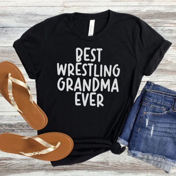 Best Wrestling Grandma Ever Mother's Day 2022 Shirt