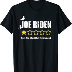 Biden Bird Poop One Star Rating The Birds Biden Classic Shirt