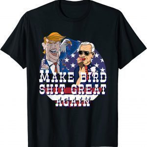 Biden Bird Poop Trump Eagle Bird Shit Biden Republican 2022 Shirt