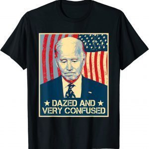 Biden Dazed And Very Confused Vintage Retro T-Shirt