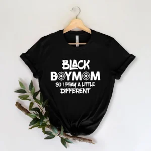 Black Boy Mom, So I Pray A Little Different Classic Shirt