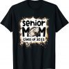 Bleached Football Senior Mom Class 2022 Football Mom Life Limited Shirt