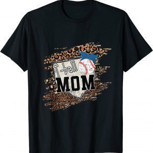 Bleached Leopard Tball Baseball Mom 2022 Shirt