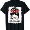Bleached Memaw Life Soccer Messy Bun Baseball Mothers Day 2022 Shirt