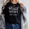 Blessed Mama Est 2022 Mother's Day Limited Shirt