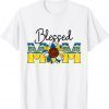 Blessed Mom Ukraine Stand With Ukraine Mother's Day Mothers 2022 Shirt