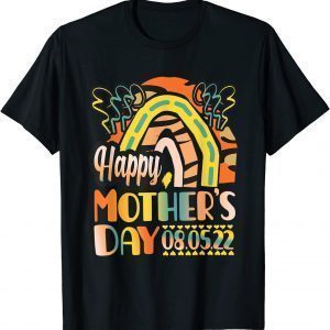 Boho Rainbow Happy Mother's Day 2022 05 08 Classic Shirt