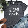 Boy And Girl Mama Mother's Day Shirt