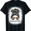 Boykin Spaniel Mom Bleached Messy Bun Mama Pet Mother's Day Classic Shirt
