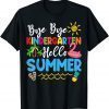 Bye Bye Kindergarten Hello Summer Teacher Student Classic Shirt