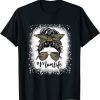 Camouflage Mom Life Mother's Day Messy Bun 2022 Shirt