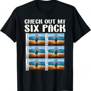 Check Out My Six Pack Ukraine Postage Stamps Classic Shirt