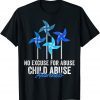 Child Abuse Prevention Awareness Month Blue Pinwheel 2022 Shirt