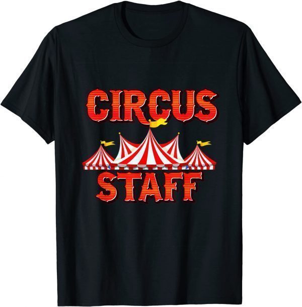 Circus Staff Circus Themed Birthday Party Event Outfit T-Shirt