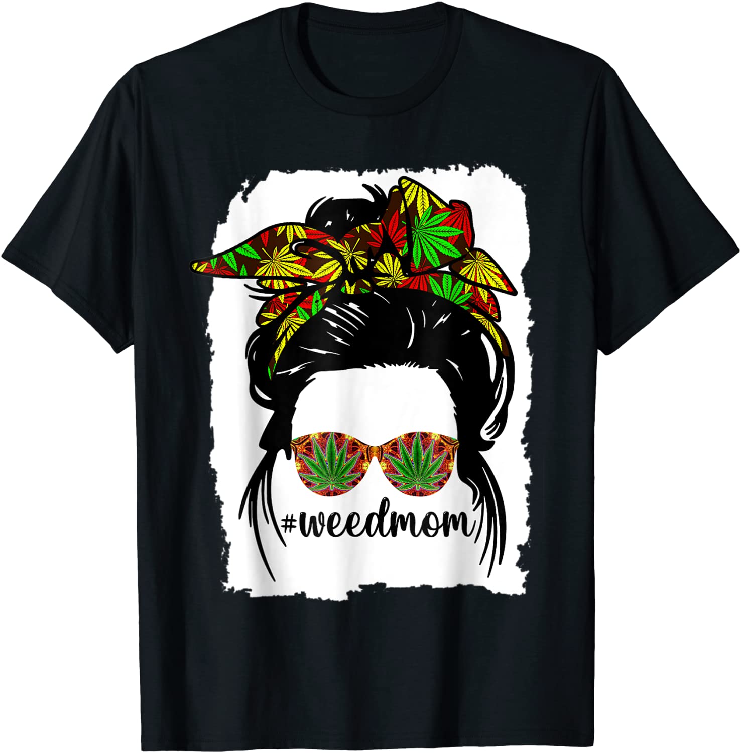 Classy Mom Life With Leopard Mom Marijuana Weed Lover 2022 Shirt