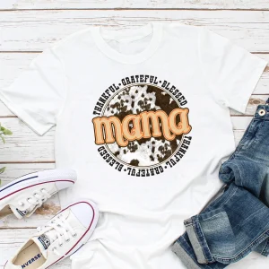 Cow Print Mama Mother's Day 2022 Shirt