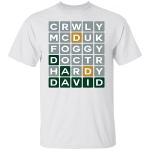 Crwly Mcduk Foggy Doctr Hardy David 2022 Shirt