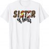 Cute Leopard Baseball Softball Sister Of Both Mothers Day 2022 Shirt