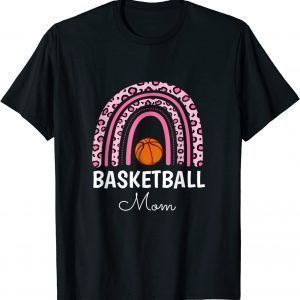Cute Rainbow Pink Basketball Mom Ball Mama Mother's Day 2022 Classic Shirt