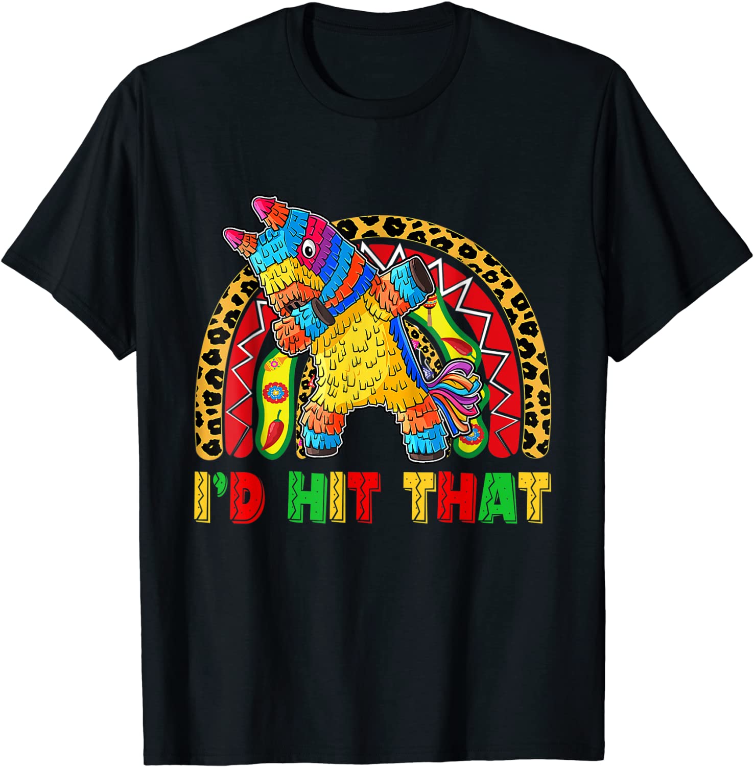 Dabbing Pinata I Would Hitting Happy Cinco de Mayo Rainbow 2022 Shirt