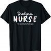 Dialysis Nurse Plaid Red Love Heart Stethoscope RN Nurse Mom 2022 Shirt