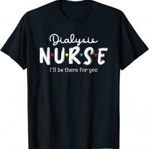 Dialysis Nurse Plaid Red Love Heart Stethoscope RN Nurse Mom 2022 Shirt