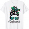 Dog Nonnie Life Messy Bun Hair Mother's Love Animal 2022 Shirt