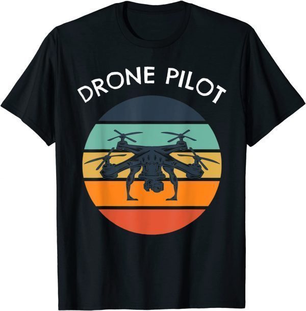 Drone Pilot Drone Quadrocopter Pilot Qaud Flyer 2022 Shirt