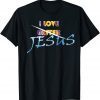 Easter Jesus Love Bunny Eggs Holiday Mom Dad 2022 Shirt