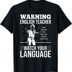 English Teacher Outfit English Grammar Checker Punctuation T-Shirt