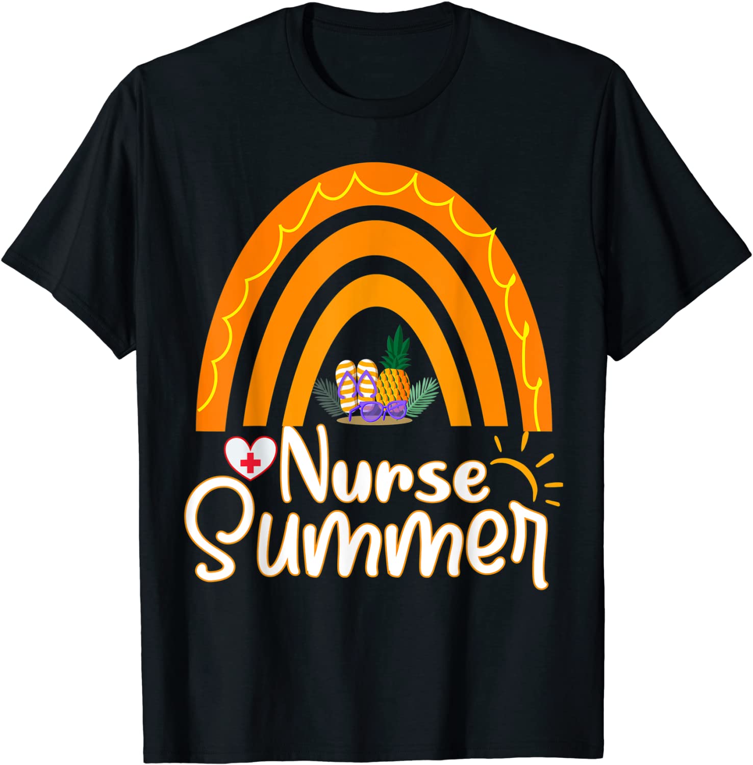 Fathers Day Nurse Life Hello Summer Last Day Of School 2022 Shirt