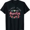 First Time Auntie Est. 2022 Promoted To New Aunt Mothers Day Classic T-Shirt